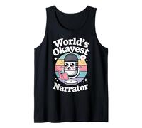 El narrador más bueno del mundo Narrador divertido Kawaii Camiseta sin Mangas