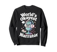 El narrador más bueno del mundo Narrador divertido Kawaii Sudadera
