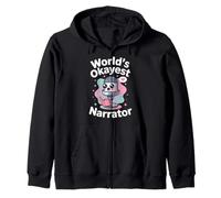 El narrador más bueno del mundo Narrador divertido Kawaii Sudadera con Capucha