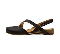 El Naturalista Mujer Sandalias Cerradas PANGLAO, señora Sandalias,protección para los Dedos del pie,Sandalia,Black,38 EU / 5 UK