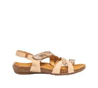 El Naturalista N5079S Wakataua, Sandalias Planas Mujer, Cream-BEIG, 41 EU Ancho