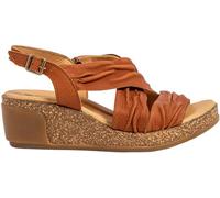 El Naturalista N5117 Leaves, Sandalia Mujer, Toffee, 42 EU