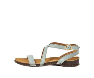 El Naturalista N5802 PANGLAO, Sandalias Planas Mujer, Blue, 42 EU Ancho