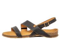 El Naturalista N5804 PANGLAO, Sandalias Planas Mujer, Black, 40 EU Ancho