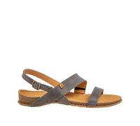 El Naturalista N5804 PANGLAO, Sandalias Planas Mujer, Denim, 38 EU Ancho