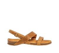 El Naturalista N5804 PANGLAO, Sandalias Planas Mujer, Mostaza, 38 EU Ancho