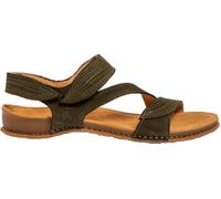 El Naturalista N5810 Nobuck Lavado Kaki/PANGLAO 40 Green Mujer Sandalias 40