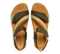 El Naturalista N5810S PANGLAO, Sandalias Planas Mujer, LIKEN-Kaki, 36 EU Ancho