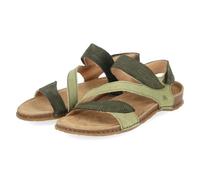 El Naturalista N5810S PANGLAO, Sandalias Planas Mujer, LIKEN-Kaki, 42 EU Ancho