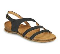 El Naturalista N5811 Panglao, Sandalia Mujer, Negro, 42 EU