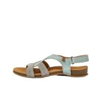 El Naturalista N5819 PANGLAO, Sandalias Planas Mujer, Blue, 38 EU Ancho