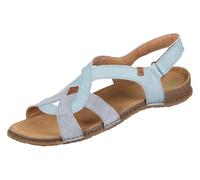 El Naturalista N5819 PANGLAO, Sandalias Planas Mujer, Blue, 38 EU Ancho