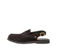 El Naturalista N5872 Arenisca, Sandalias Planas Mujer, Negro, 42 EU Ancho