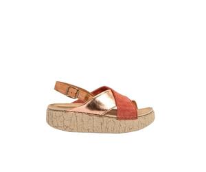 El Naturalista N5972 SHINRIN, Sandalia Mujer, Metalizado Rosa, 42 EU