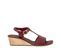 El Naturalista N853 Gaia, Sandalias con cuña Mujer, Burdeos, 38 EU Ancho