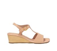 El Naturalista N853 Gaia, Sandalias con cuña Mujer, Salmon, 42 EU Ancho