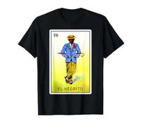 El Negrito Card Tarjeta de Lotería Mexicana Camiseta
