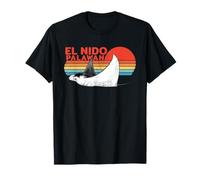 El Nido Filipinas Palawan Mantarraya Camiseta