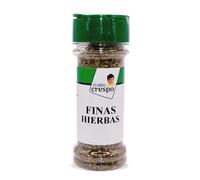 El Niño Crespo - Bote de Especias Finas Hierbas 10 g - Ideal para Condimentar Todo Tipo de Platos - Ayuda a Realizar la Digestión - Especias en Bote de Plástico Resistente PET