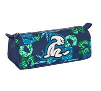 EL NIÑO GLASSY - Portatodo con cremallera y compartimiento, Estuche Infantil, Estuche Niño, Ideal para Niños en Edad Escolar, Cómodo y Versátil, Calidad y Resistencia, 21x7x8 cm, Color Azul Marino