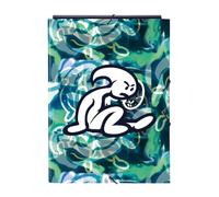 EL NIÑO KOOK - Carpeta Folio con 3 Solapas, Ideal para Niños de Diferentes Edades, Cómoda y Versátil, Calidad y Resistencia, 26x36.5 cm