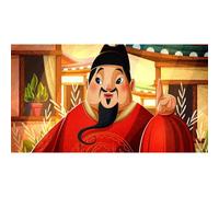 El niño y la maceta vacía en diapositiva