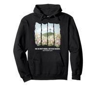 Él no está aquí Él ha resucitado Pascua Jesucristo Resurrección Sudadera con Capucha