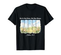 Él no está aquí, ha resucitado Mateo 28-6 - Easter Christian Camiseta