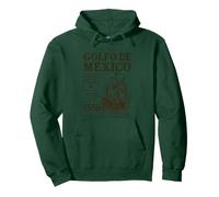 El Nombre Golfo De México Golfo De México Apareció 1550 Sudadera con Capucha