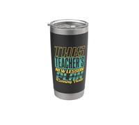 El nuevo plan de lección de este maestro corriendo senderos Vaso térmico de acero inoxidable de doble pared