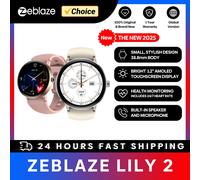 Zeblaze Lily 2 Bluetooth 1,2" Rosa Correa Talla Única IP68 SpO2 Pulsómetro Monitor Sueño