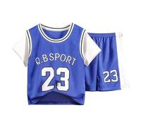 El nuevo traje deportivo de manga corta de verano para niños, ropa de entrenamiento de baloncesto a la moda para niños y niñas, y es fina Trajes De Elegantes Dama