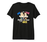 Él o Ella cuñada a Abejas revelar Sexo cuñada Camiseta Premium