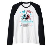 Él o Ella lo Que será pequeña Calabaza revelación de género Camiseta Manga Raglan