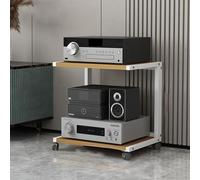 El o-VideoStand es un Moderno Mueble Vertical con Ruedas para Equipos audiovisuales, diseñado para Tocadiscos. Fabricado en Madera, es Ideal para Salas de Estar, Salas de Juegos y Estudios d