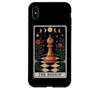 El Obispo Jugador de Ajedrez Maestro Tarot Card Witchy Moon Carcasa para iPhone XS MAX