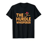 El obstáculo susurrador Divertido obstáculo Camiseta gráfica económica, Hombre, Negro, XL