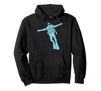 El Océano Está Llamando Buceo Aventura Amante Vintage Sudadera con Capucha