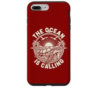 El océano está Llamando, Naturaleza Tortuga Play Carcasa para iPhone 7 Plus/8 Plus