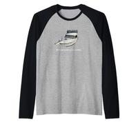 El océano Llama a un Barco Life Boater Lifestyle Camiseta Manga Raglan