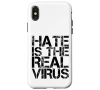 El Odio es el Virus Real - AAPI Anti Racismo Asiático - AAPI Hate Carcasa para iPhone X/XS