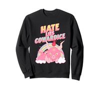 El Odio miente cobardía (Declaración extraña Divertida) Sudadera