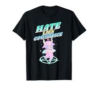 El Odio miente la cobardía (declaración Divertida) (Lindo gráfico de Diablo) Camiseta