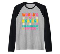 El Oficial de adquisiciones más Correcto del Mundo Camiseta Manga Raglan