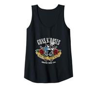 El Oficial de Guns N' Roses está aquí Hoy, se fue al Infierno Camiseta sin Mangas, Mujer, Negro, XL