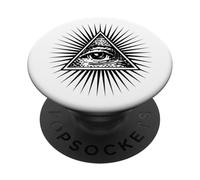 El ojo de la Providencia PopSockets PopGrip Adhesivo