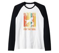 El Olor a Caballo de Tierra y la Baba de Perro Siempre Son Buenos para el Sou Camiseta Manga Raglan