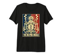 El Oráculo de Delfos Mitología Pagana Griega Antigua Camiseta Premium