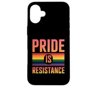 El Orgullo es Resistencia Empoderamiento Igualdad Libertad Carcasa para iPhone 16 Plus