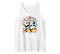 "El orgullo no puede ser prohibido" Apoya a los derechos LGBTQ Pride Ally Camiseta sin Mangas